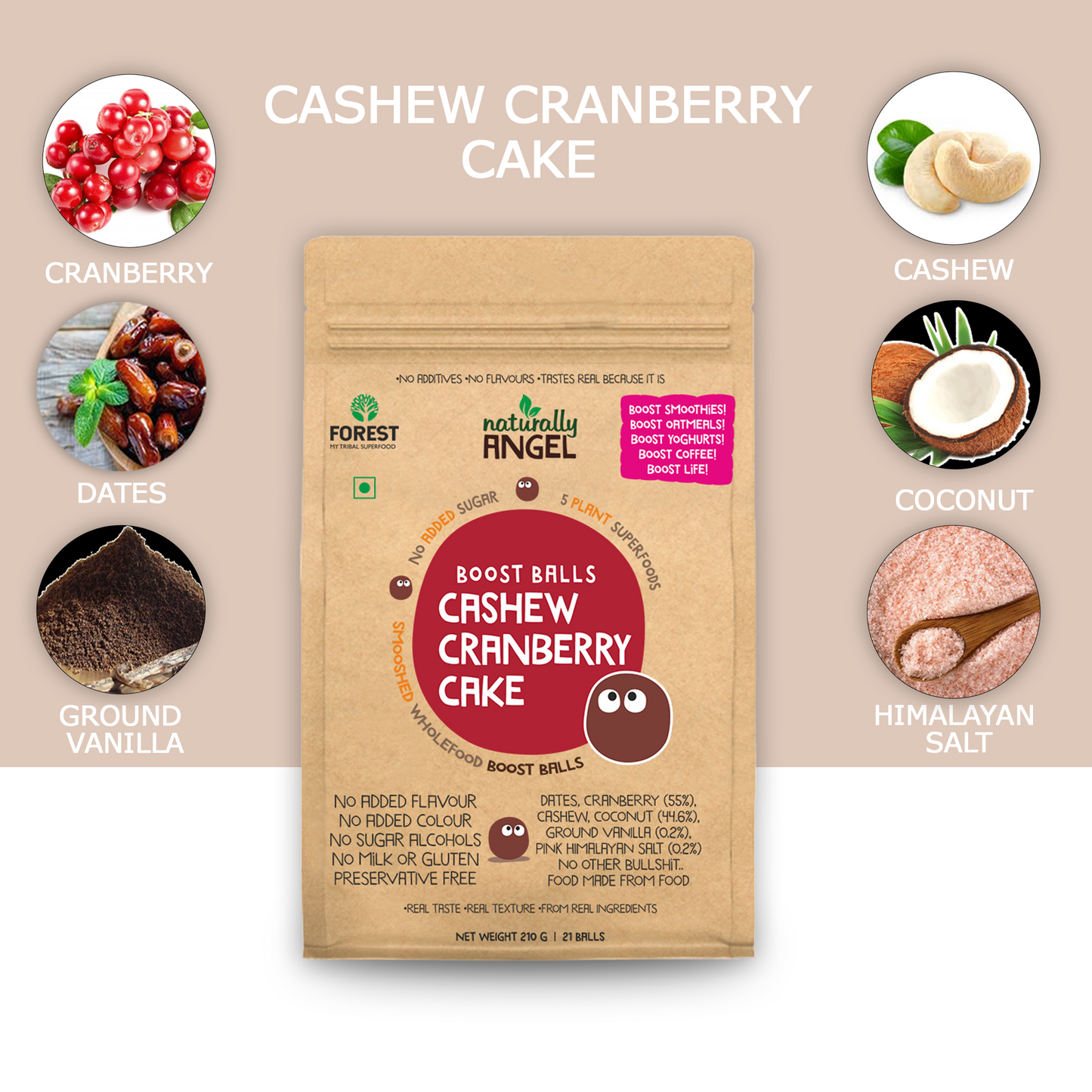 Cashew Carnberry Cake