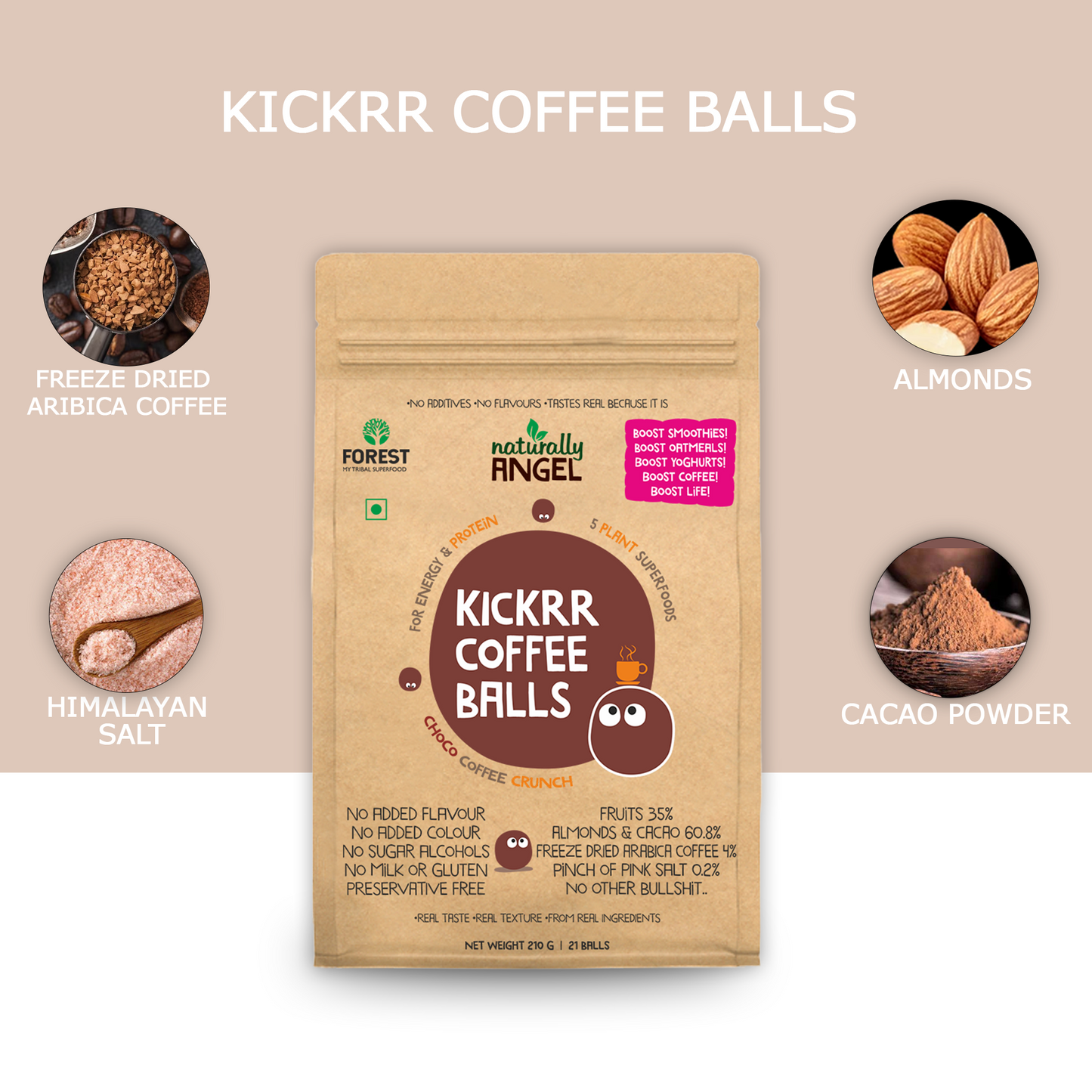 Kickrr Coffee Balls l 21 BALLS