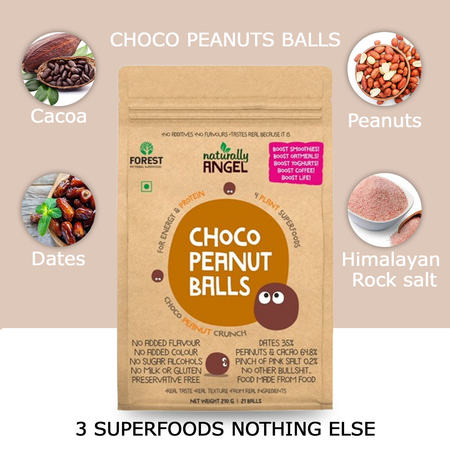 Choco Peanut Balls